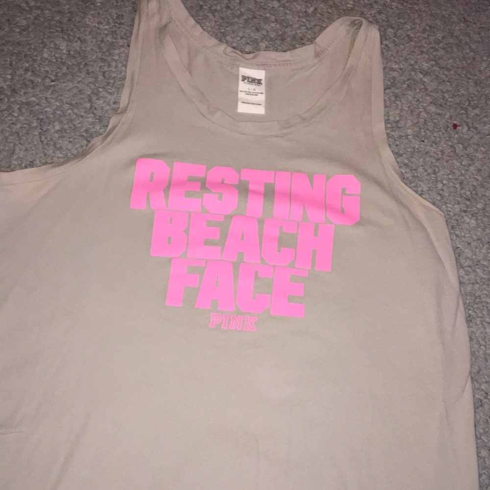 Pink tank top